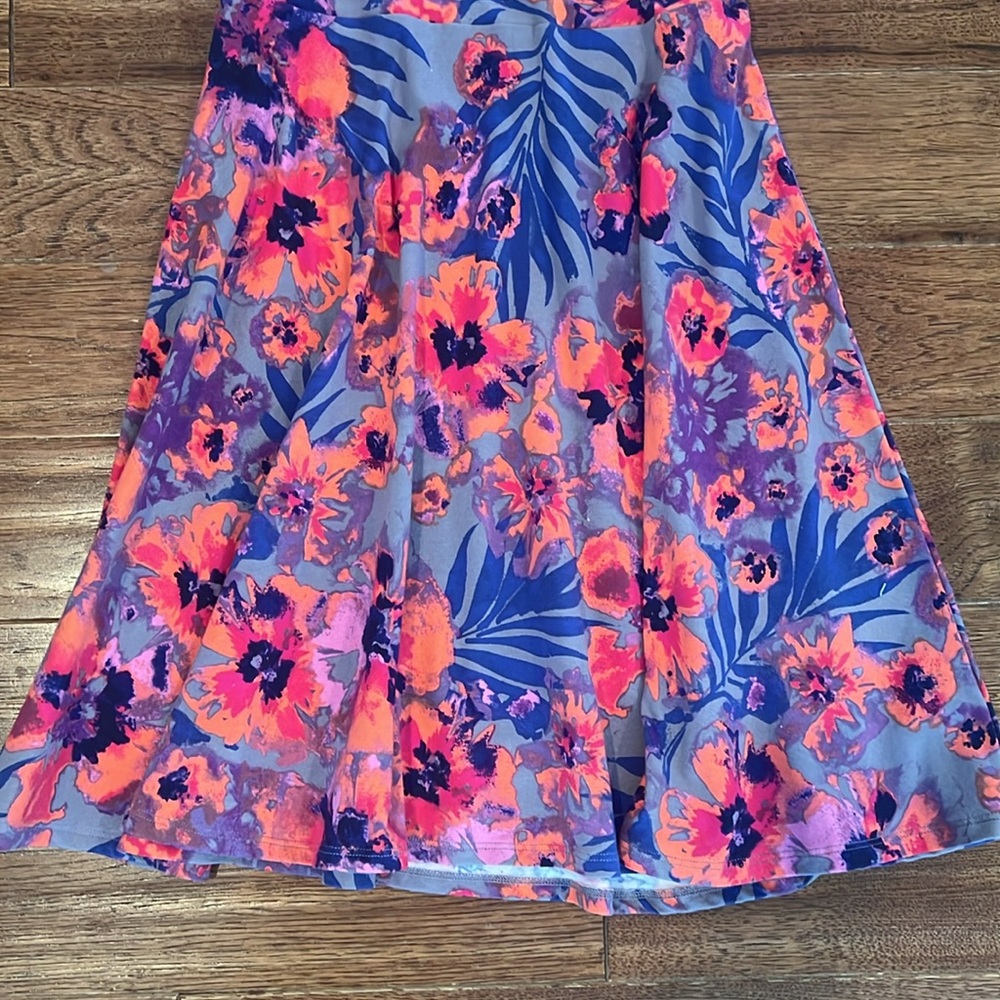 NWT Mossimo Skater Dress, Pink Floral Size S - Picture 4 of 8
